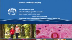 New Special Issue International Psychogeriatics on Social Health in dementia