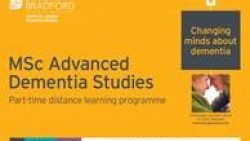 Advert Msc Advanced Dementia studies